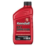 Kendall GT1 Competition SAE 20W-50 Motor Oil- Quart