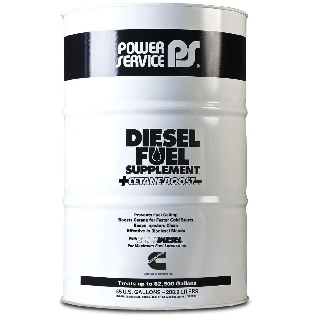 [PSVC1055] Power Service Diesel Fuel Supplement +Cetane Boost - 55 Gal