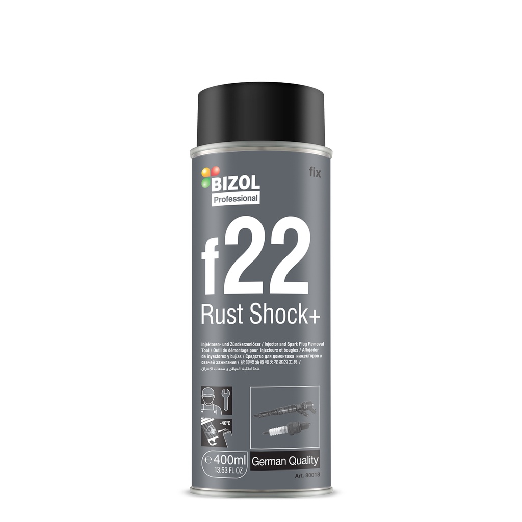 Bizol Rust Shock + f22 - 400ml.