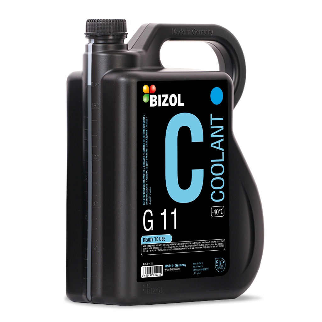 Bizol Coolant G11(-40) - 5Lts.