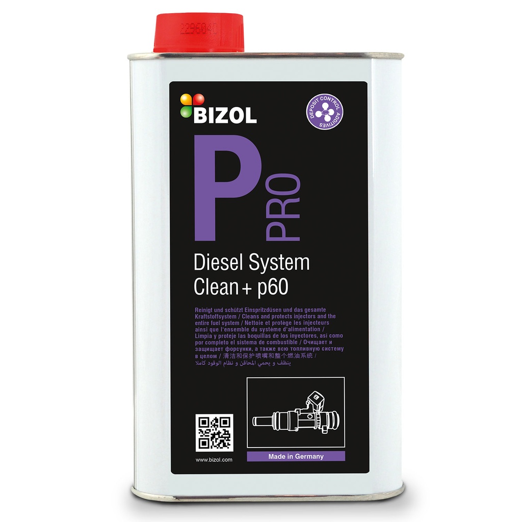 Bizol Pro Diesel System Clean + p60 - 1Lt.