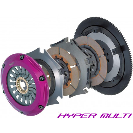 Hyper Triple Series Cerametallic Clutch and Flywheel Kit