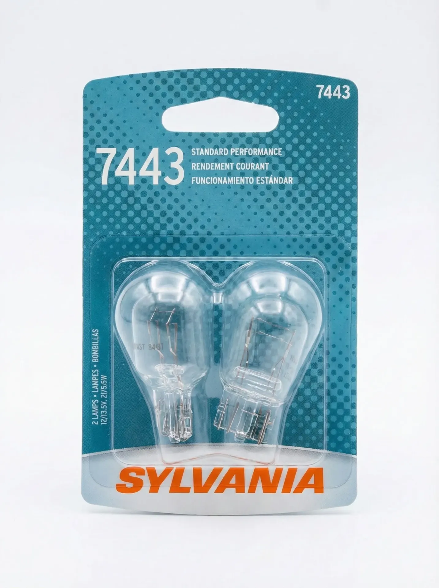 [SYLV7443BP] SYLVANIA MINI BULB  7443 standard
