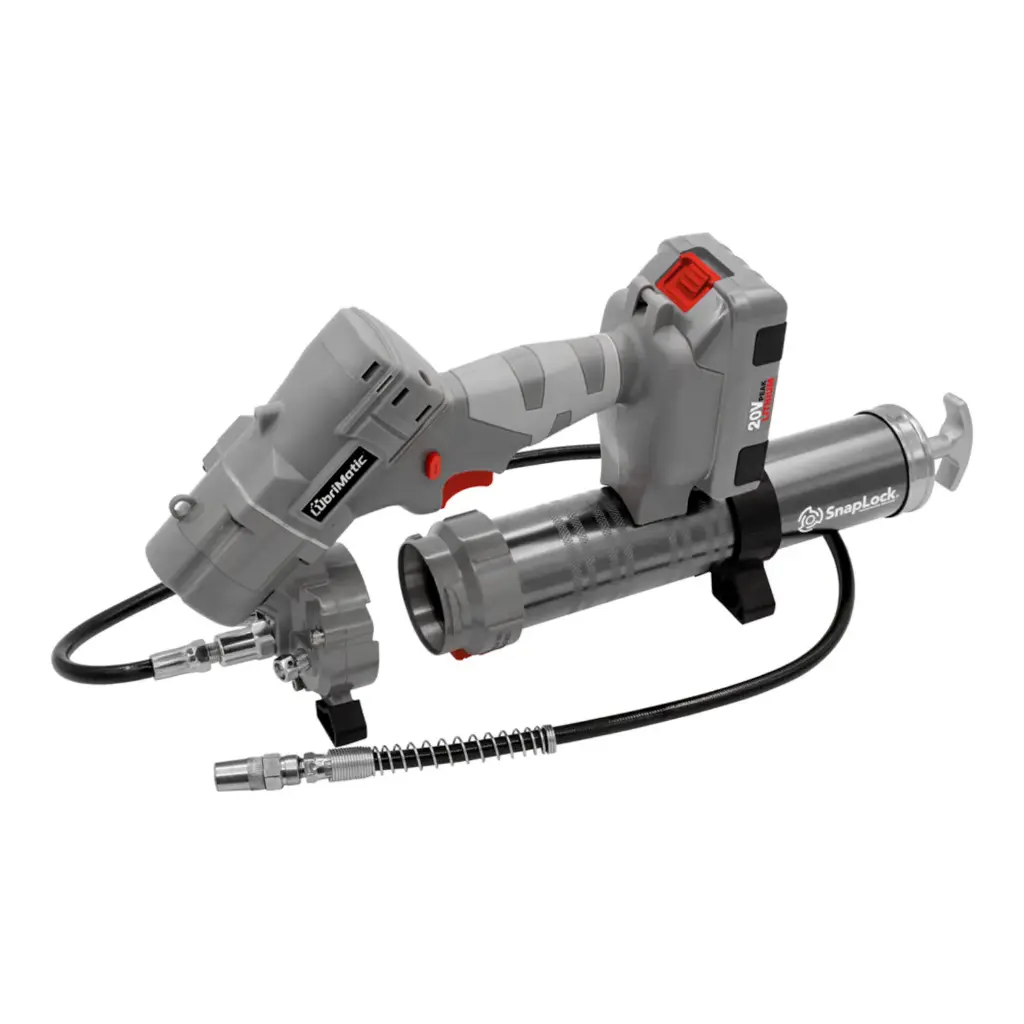 [LUBR30808] LUBRIMATIC SNAPLOCK QUICK RELEASE GUN - BATTERY OPERATED 20V LITHIUM ION