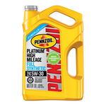 Pennzoil Platinum High Mileage Synthetic SAE 5W-30 Motor Oil - 5 Quart