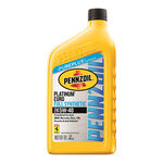 Pennzoil Platinum Euro Synthetic SAE 5W-40 Motor Oil - Quart