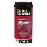 [FDRLTW40CPA] TUB O' TOWELS Carpet & Upholstery Wipes - 40 7\"x8\" Wipes