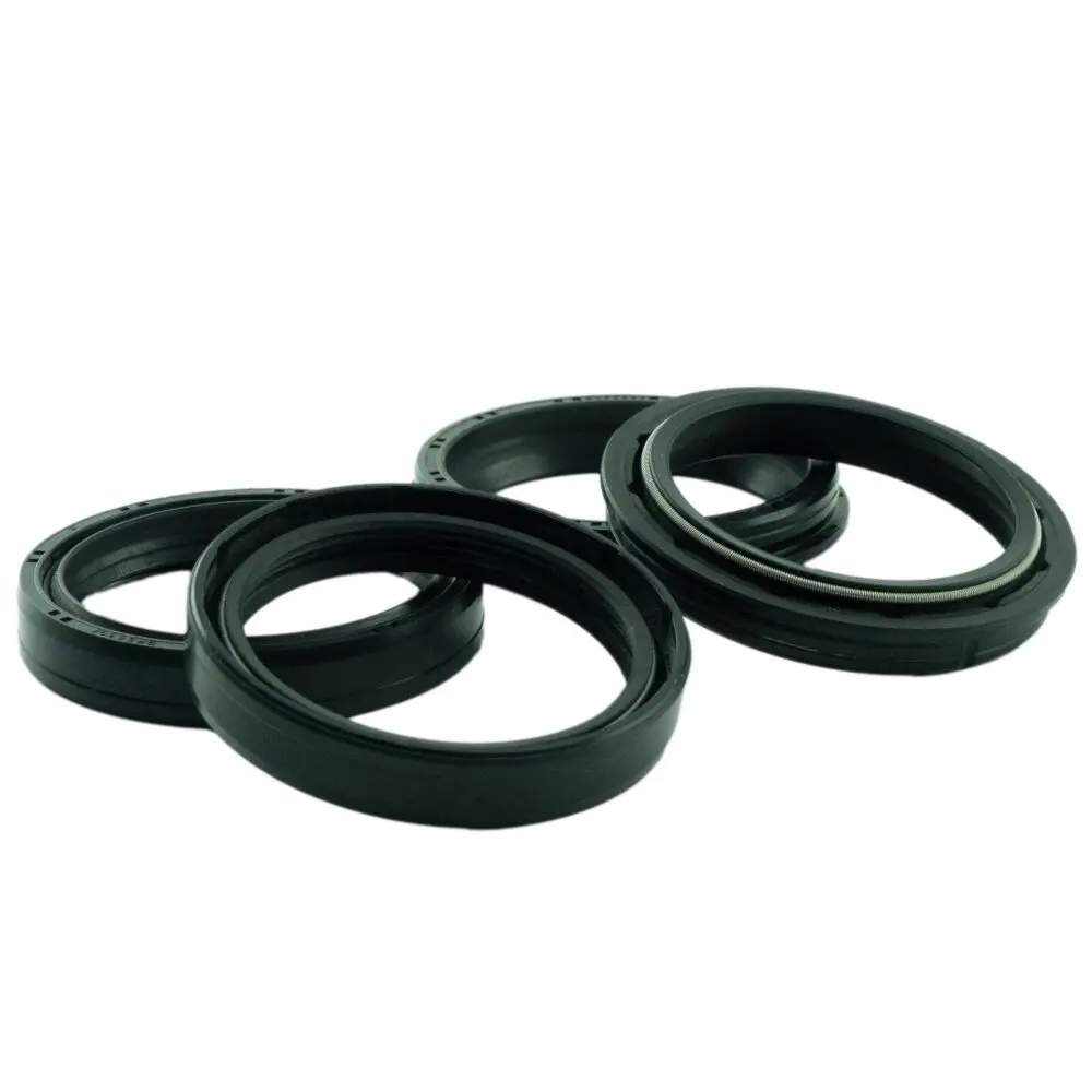 Motorcycle Fork Seal Kit | 47MM SHOWA OIL&DUST (4)PC