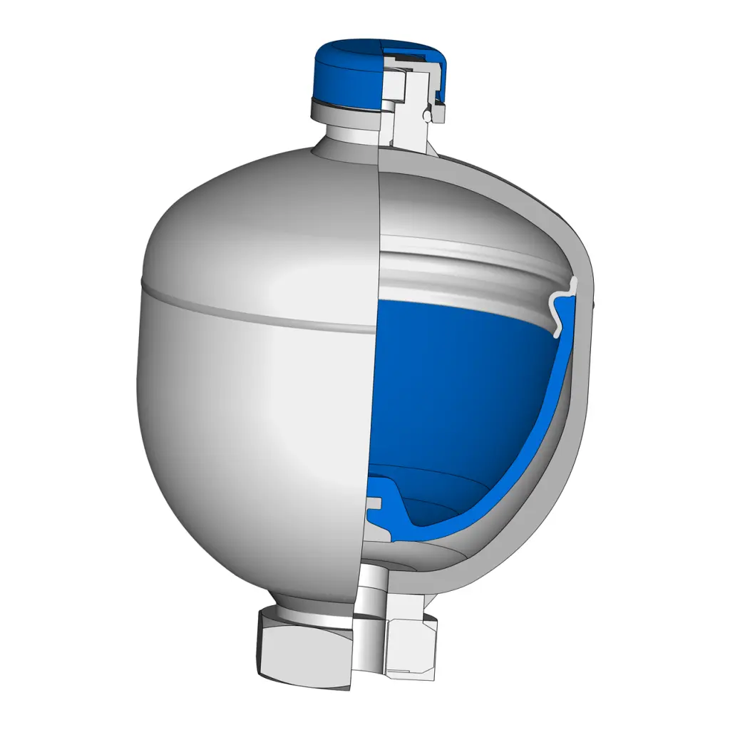 [21653060] Accumulators | Diaphragm Accumulators | 0.48 x 155 x 102 x 155 mm | ECO | 1 PCE