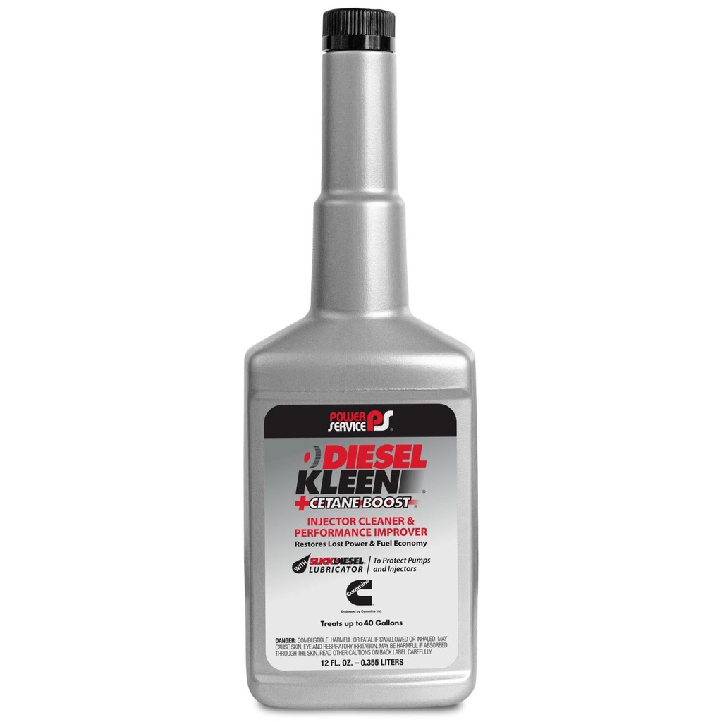 [PSVC3012] Power Service Diesel Kleen +Cetane Boost - 12 Oz.