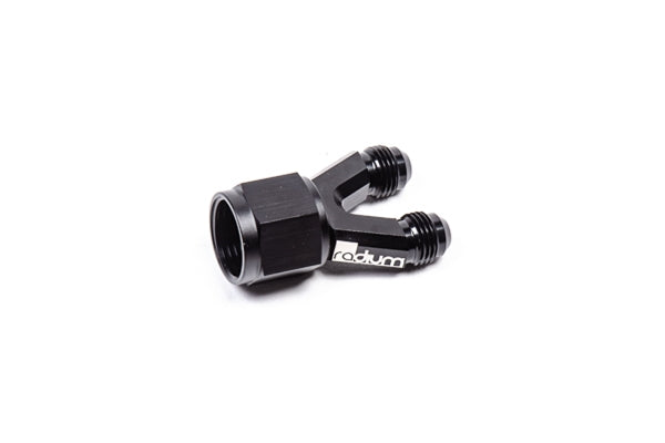 [14-0490] Y-Adapter, 6AN Male, 6AN Male, 10AN Female