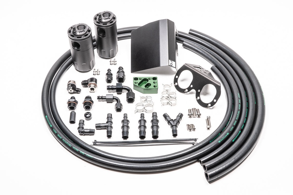 [20-0608-FL] Catch Can Kits, 02-21 Subaru EJ Turbo