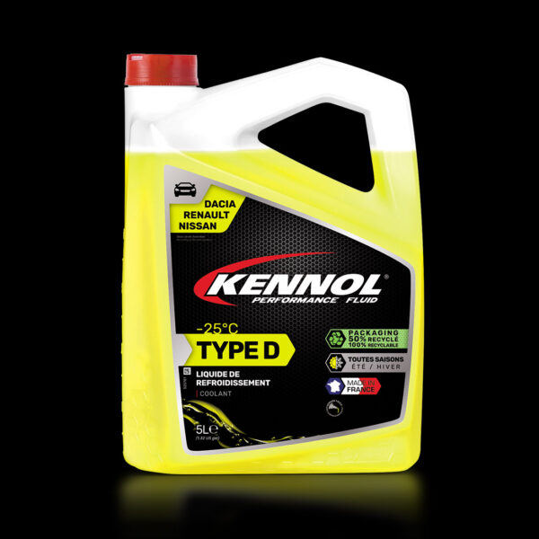 [178673] KENNOL COOLANT TYPE D -25°C (5 L)