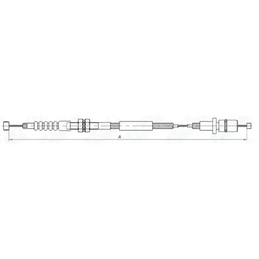 [TOSB-1259] Overdrive Control Cable for 1988-1989 Toyota Corolla 1.6L 4AF (Coupe, Carbureted, Sedan, Wagon)