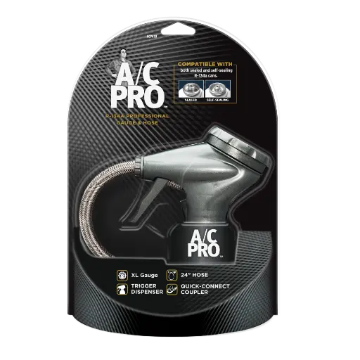 [IDQRACP4104] A/C Pro® R-134a Recharge Gauge and Hose