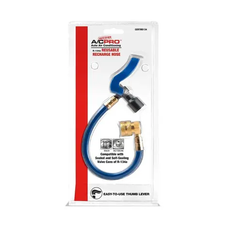 [IDQRCERTMB1341] A/C Pro R-134a Reusable Recharge Hose